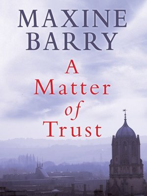 cover image of A Matter of Trust